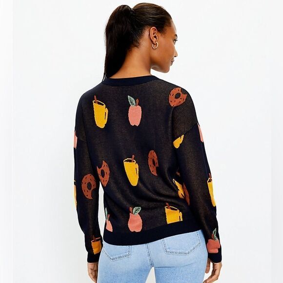 LOFT Apple Cider Donut Sweater - Picture 3 of 5